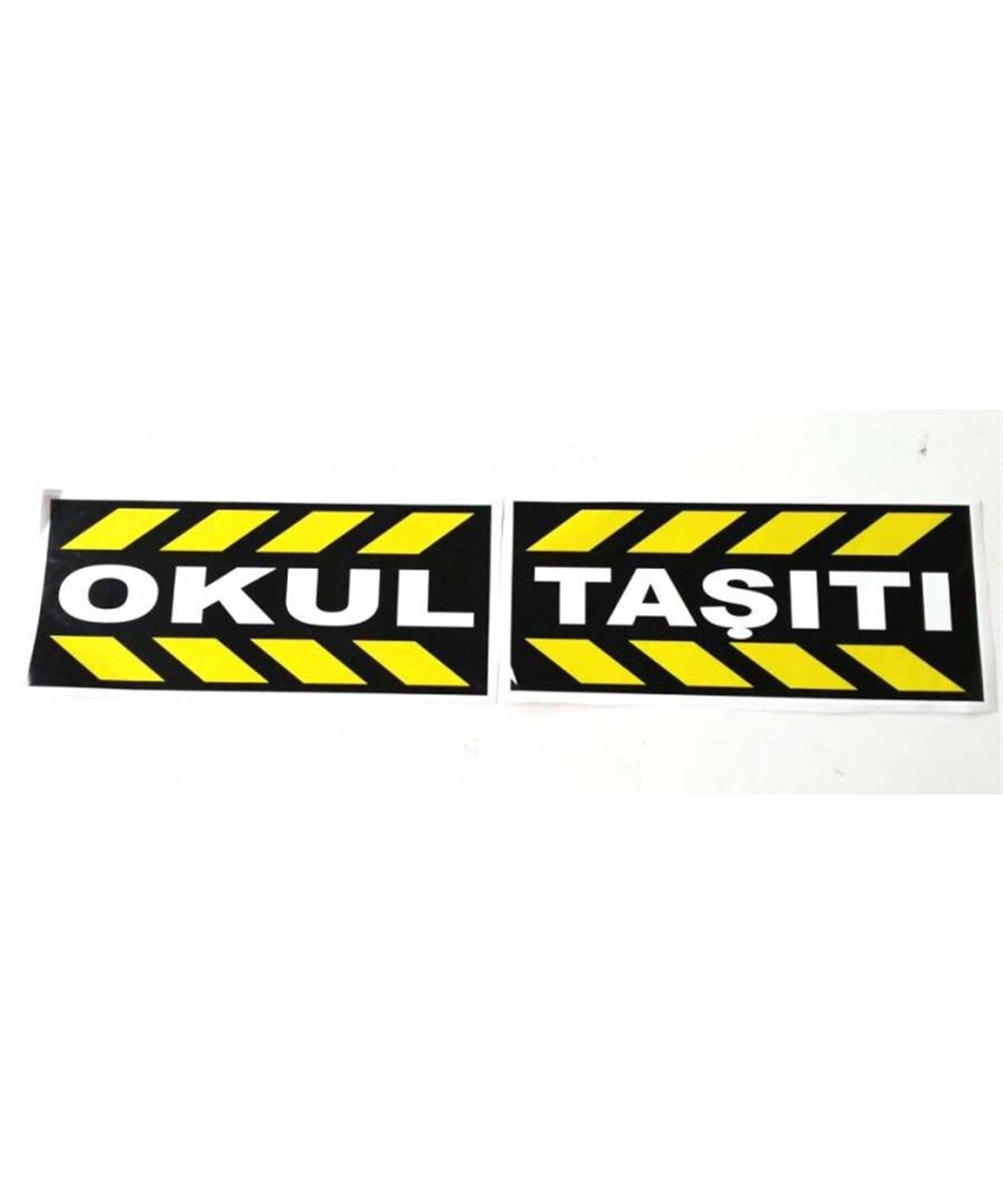 Okul Taşıtı Yazısı Takım 22CMX104CM OK