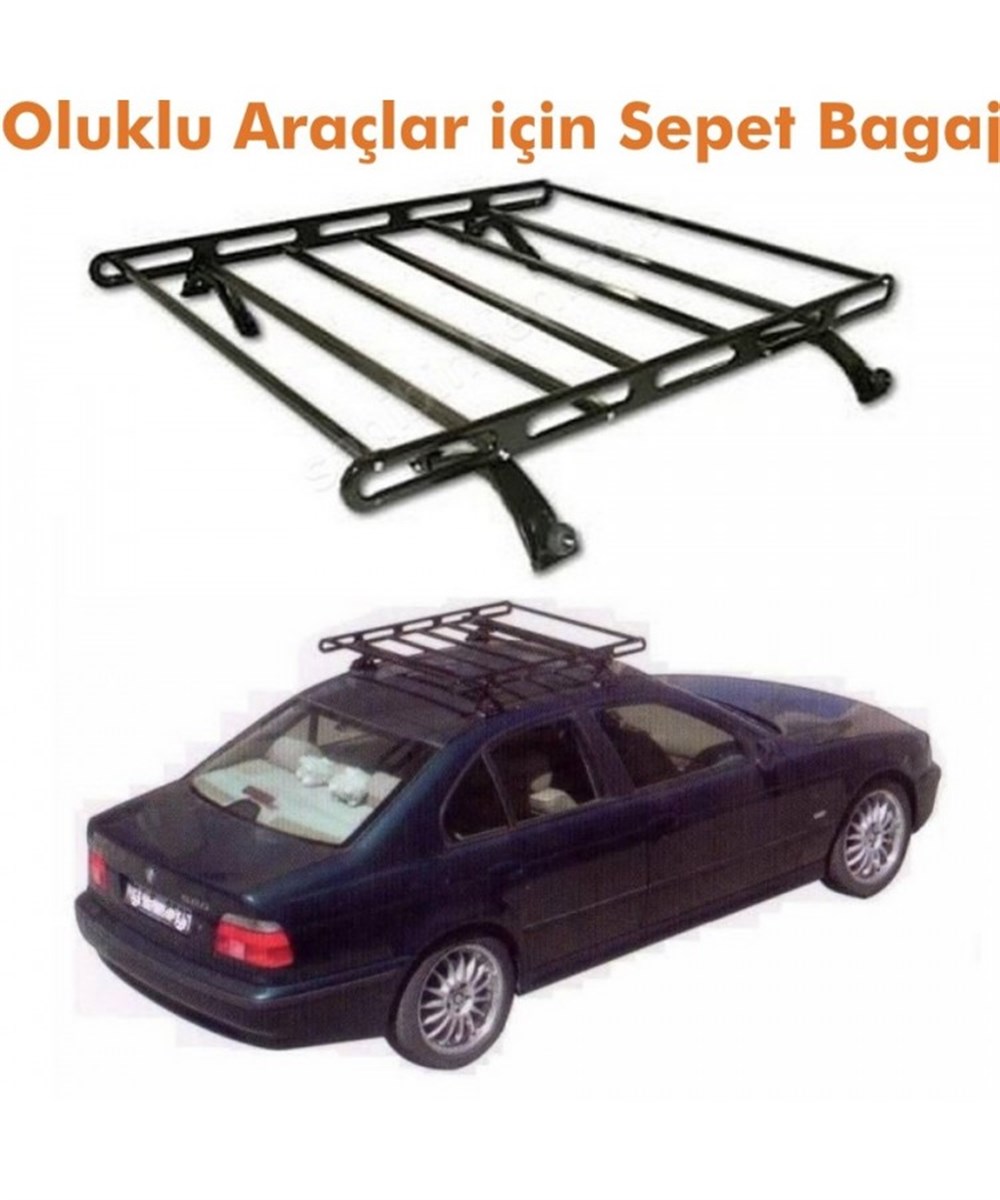 Oluklu Orta Boy Sepet Bagaj 120cm Kod:B-120Y