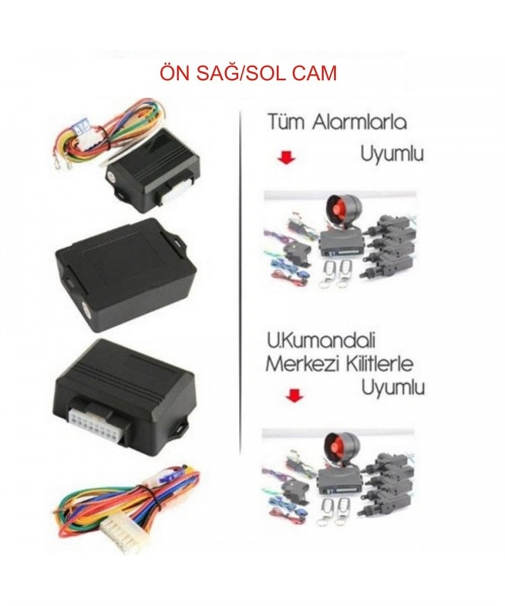 Otomatik Cam Kaldırma Modülü 2li LDR-02 