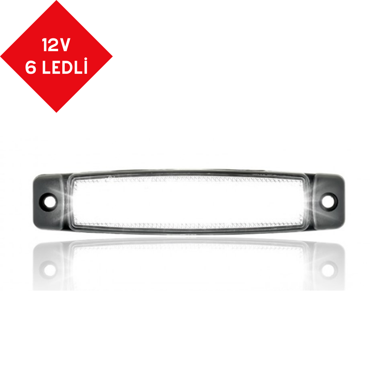 PARMAK LED 12V 6 LEDLİ BEYAZ KOD:TH-610
