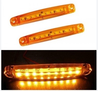 PARMAK LED 24V 9 LEDLİ SARI KOD:TAS005S24