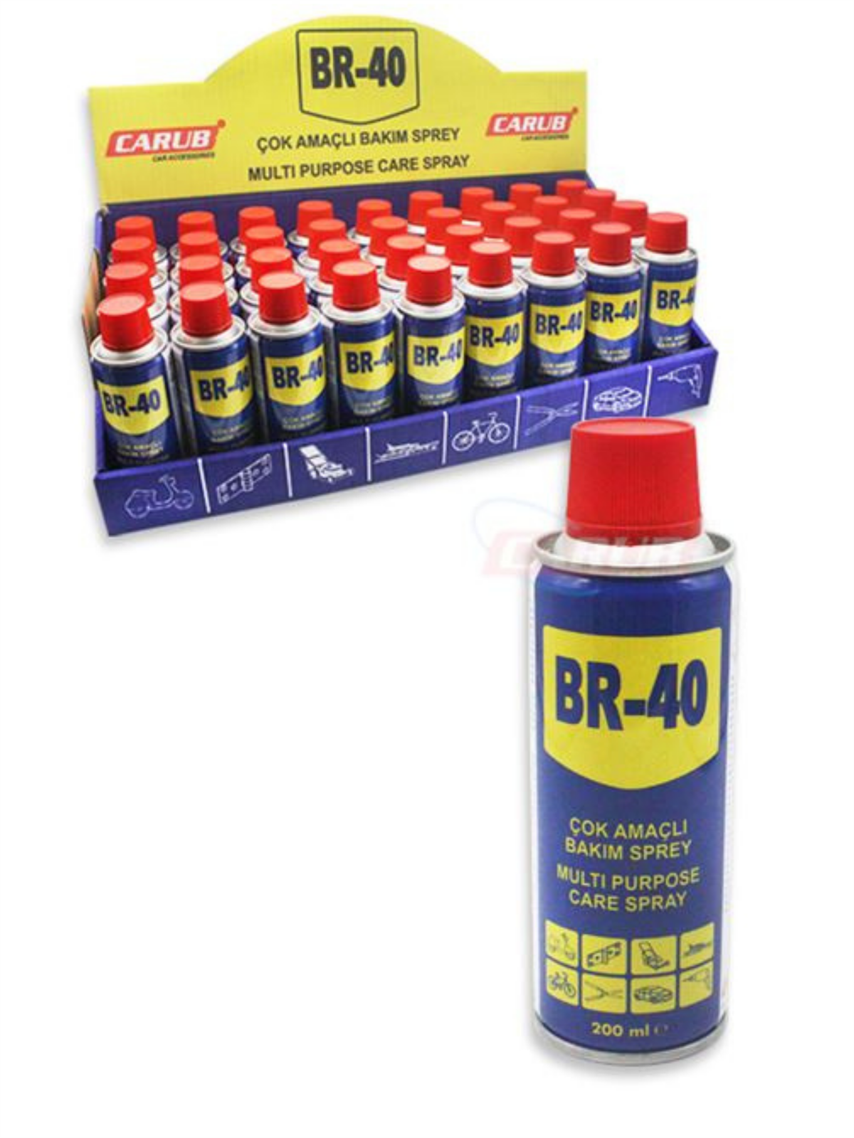 PAS SÖKÜCÜ ÇOK AMAÇLI BAKIM SPREYİ 200 ML KOD:BR40