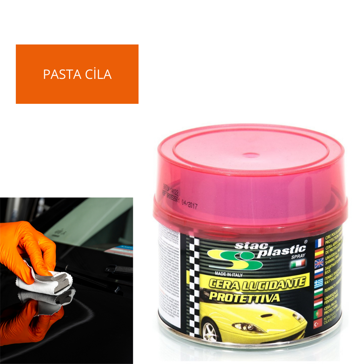 Pasta Cila Koruyucu Parlatıcı 250 gr Stac Plastic Kod:0852601