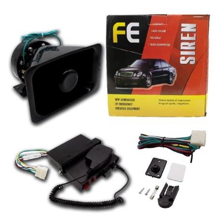 SİREN PROFESYONEL+MİKROFONLU 100W 12V  KOD:2742306