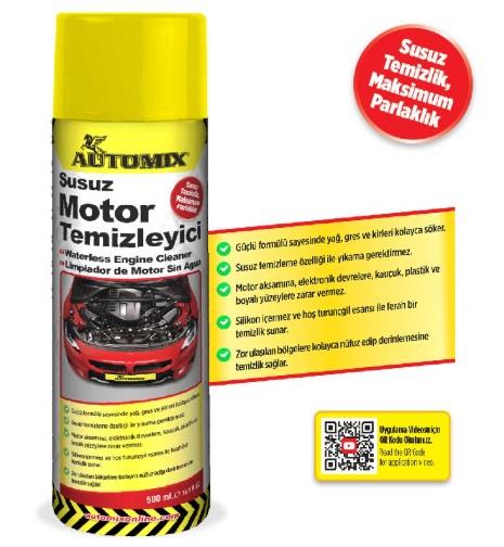 SUSUZ MOTOR TEMİZLEYİCİ 500 ML AUTOMİX KOD:44922