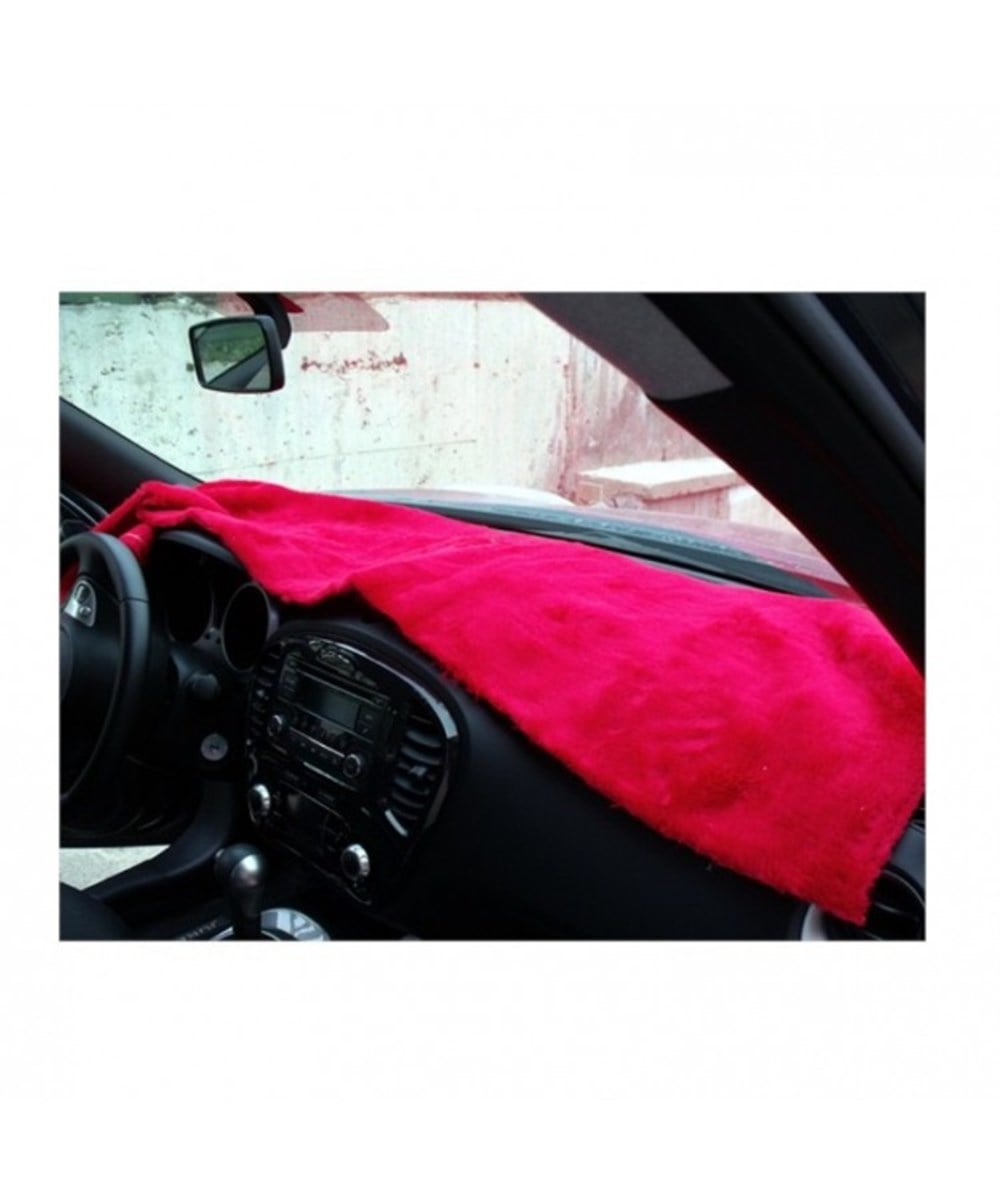 Torpido Üstü Kırmızı Peluş Örtü 140*40 cm  Kod:21