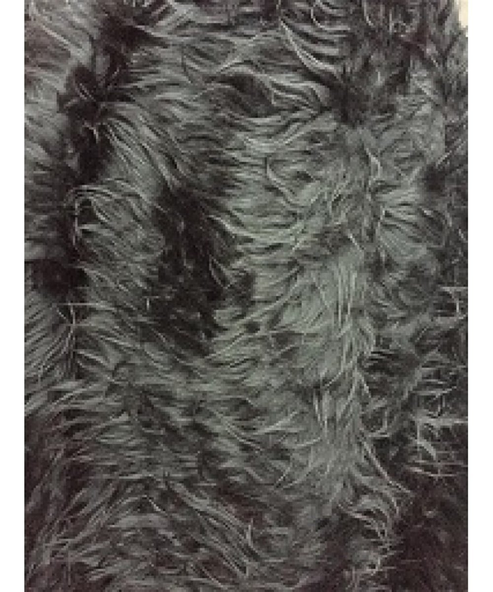 Torpido Üstü Uzun Tüylü Peluş Örtü Siyah 140*40 cm Kod:19