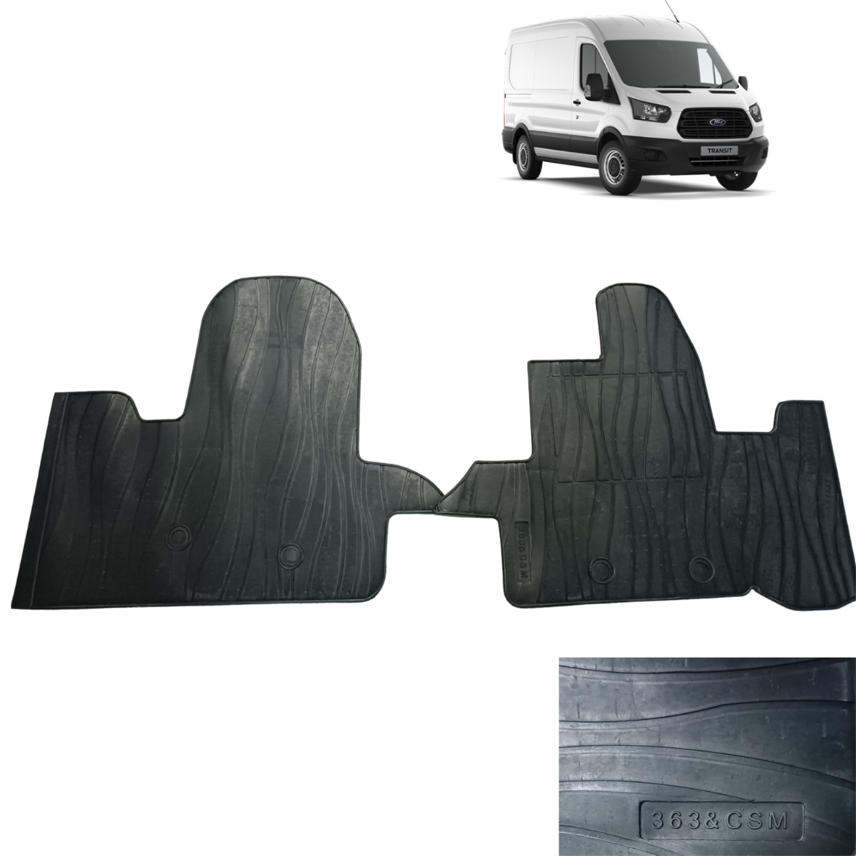 Transit Custom V363 Kauçuk Rulo Paspas