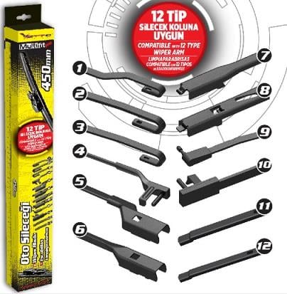 VETTE PLUS MULTİFİT SİLECEK 450 MM AUTOMİX KOD:39685