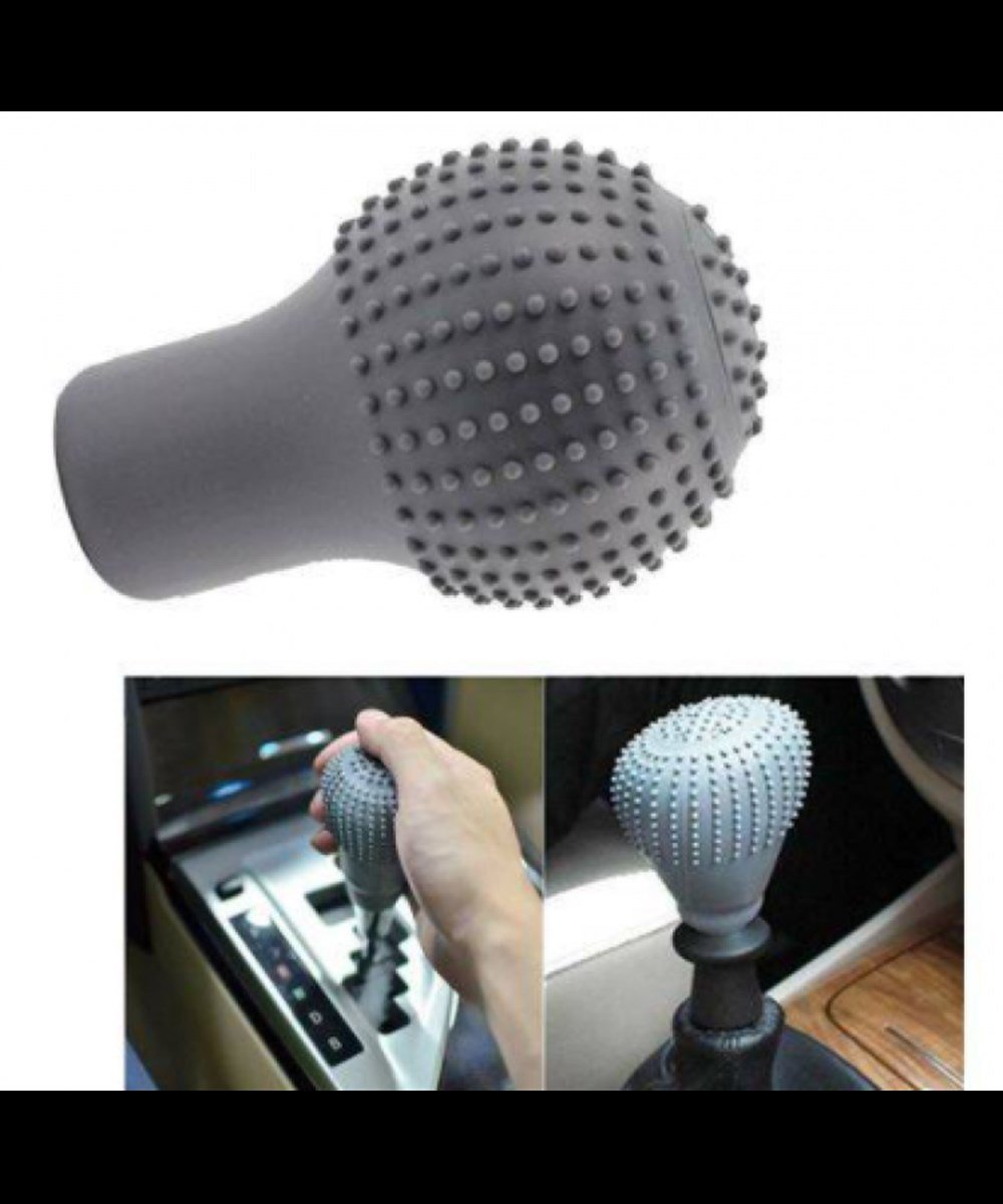 Vites Topuzu Renkli Silikon Süslen Yuvarlak Gri 1717