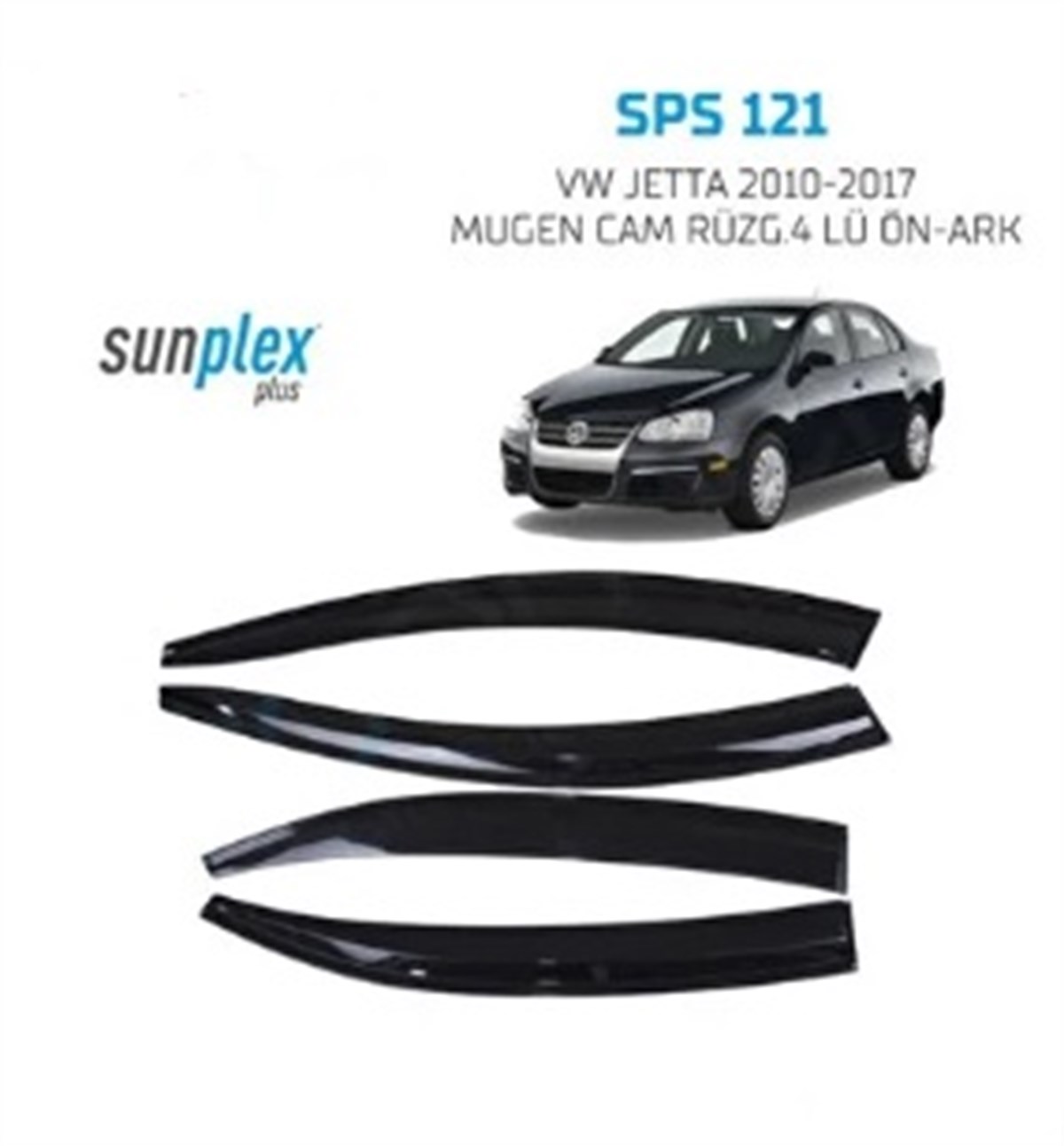 VW JETTA 2010-2017 MUGEN CAM RÜZG.4LÜ ÖN-ARK SPS121