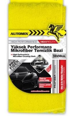 YÜKSEK PERFORMANSLI MİKROFİBER TEMİZLİK BEZİ AUTOMİX KOD:44524