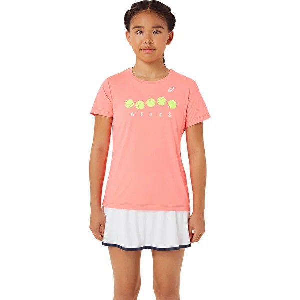 Asics Tennis Graphic Tee Kız Çocuk Tenis Tişört