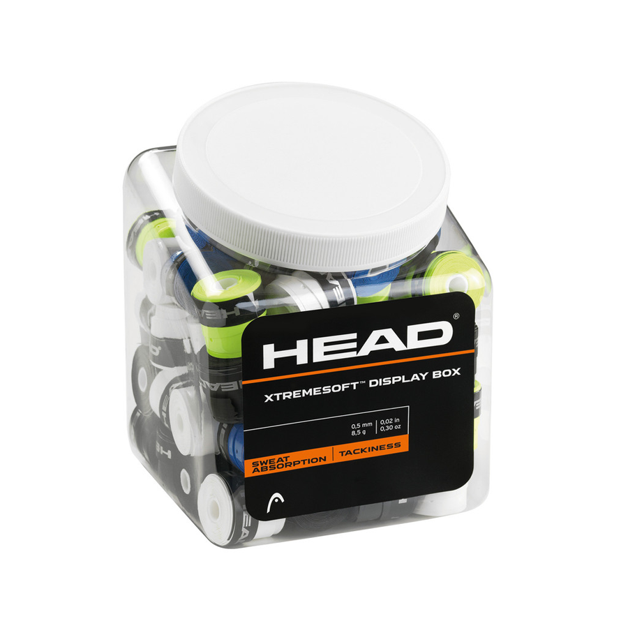 Head Xtreme Soft Overgrip Jar Of 70