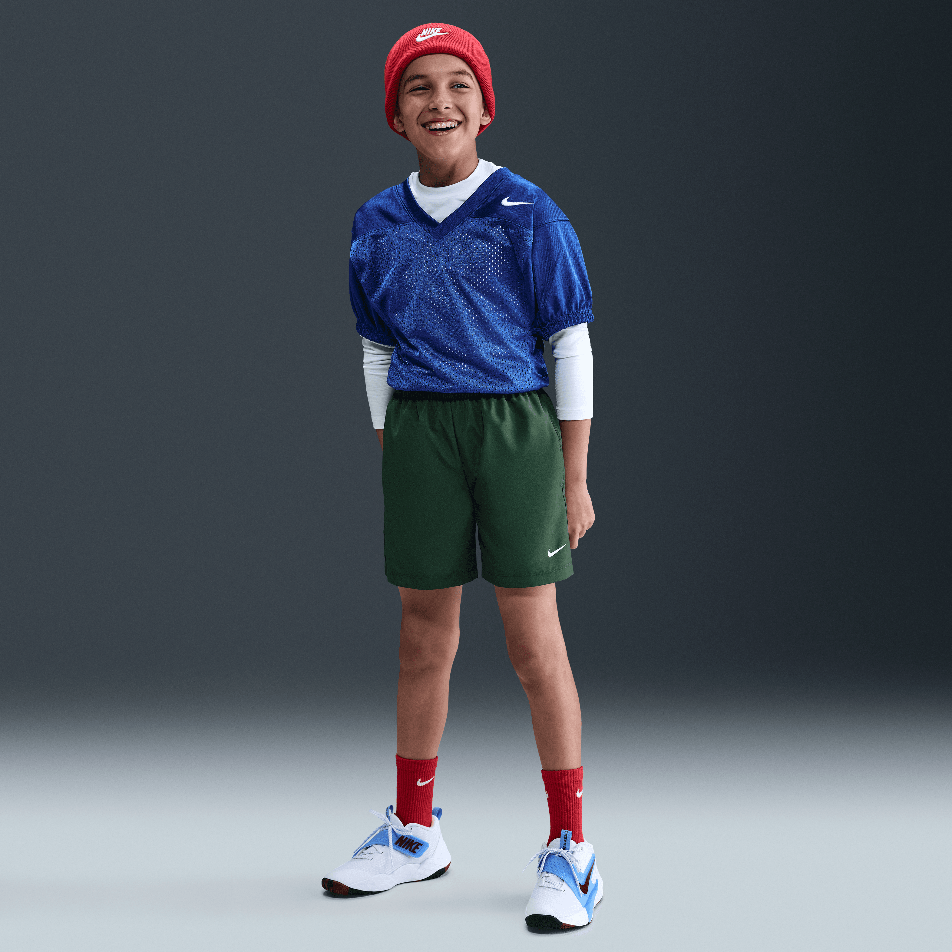 Nike Dri-FIT Multi Büyük Erkek Çocuk  Antrenman Şortu