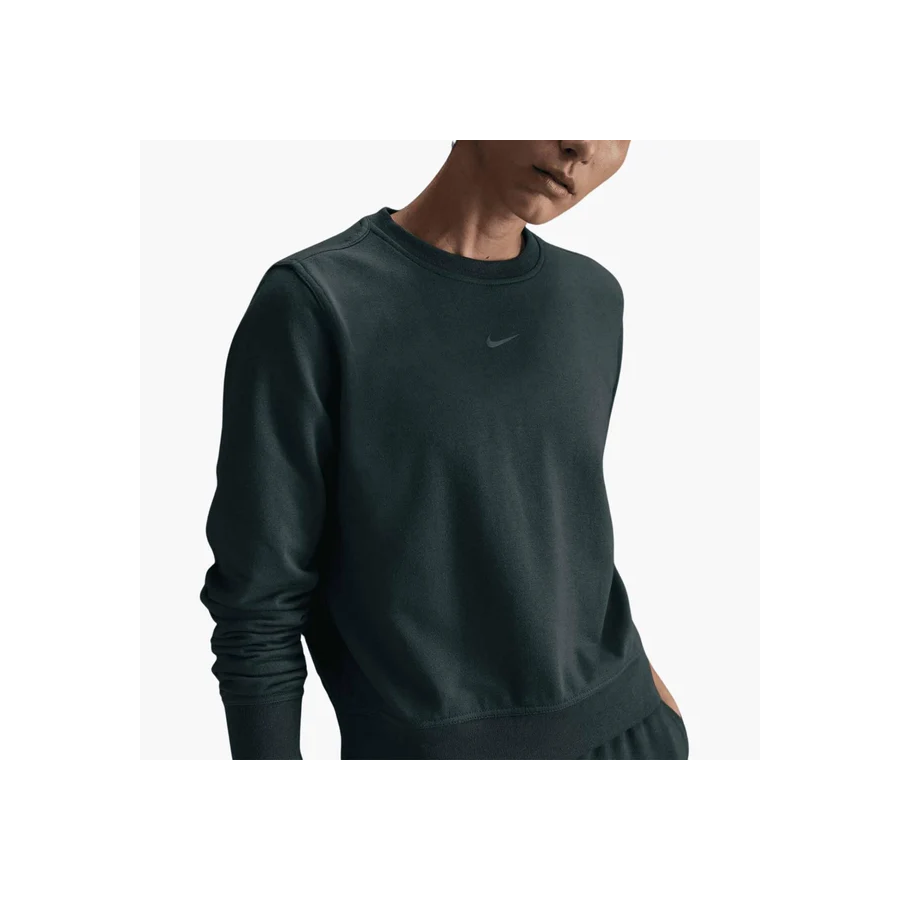 Nike Dri-FIT One Kadın Bisiklet Yaka Fransız Havlu Kumaşı Kazak