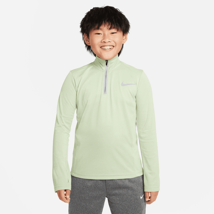 Nike Dri-FIT Poly+ Fermuarlı Büyük  Erkek  Çocuk Antrenman Üstü