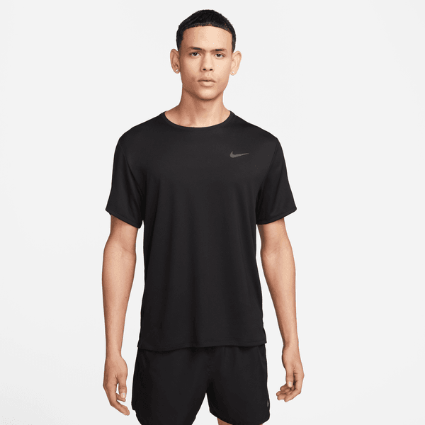 Nike Dri-Fit Uv Miler Ss Erkek  Koşu T-Shirt