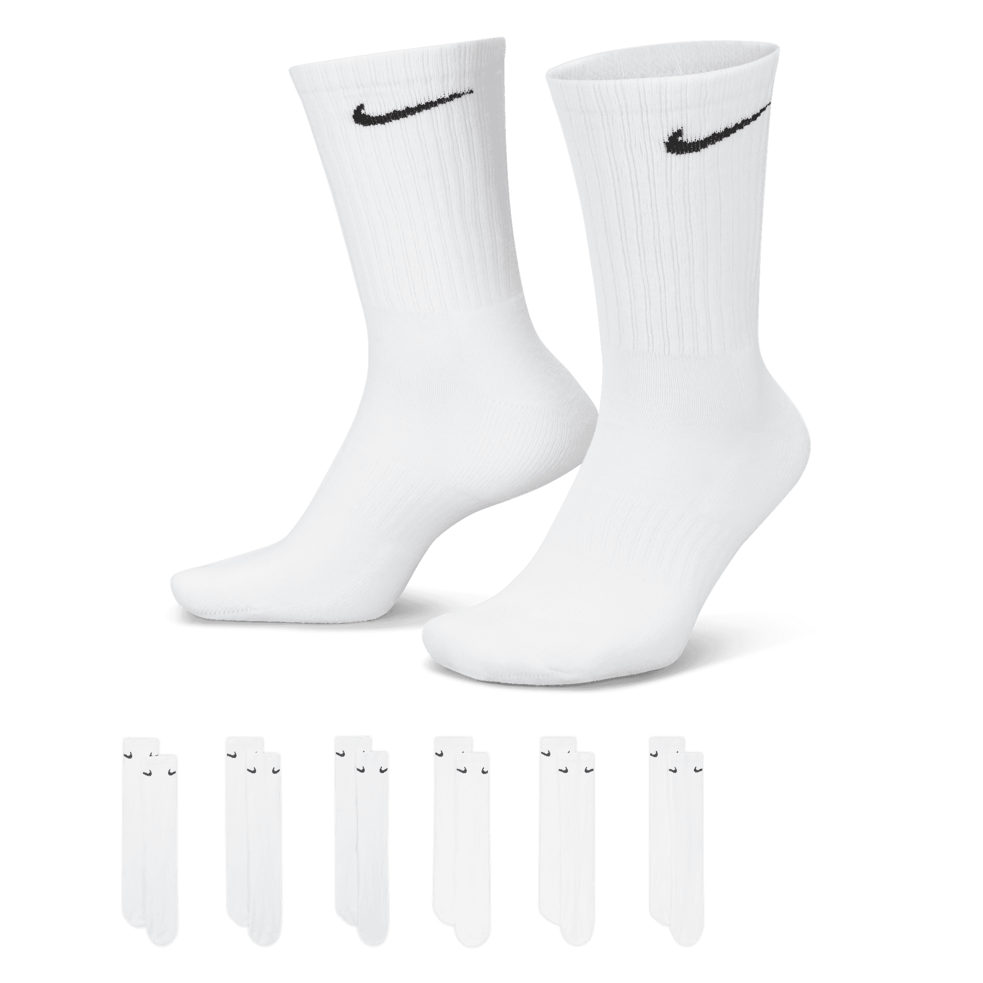 Nike Everyday Cotton Cushioned Crew Tenis Çorabı (6'lı)