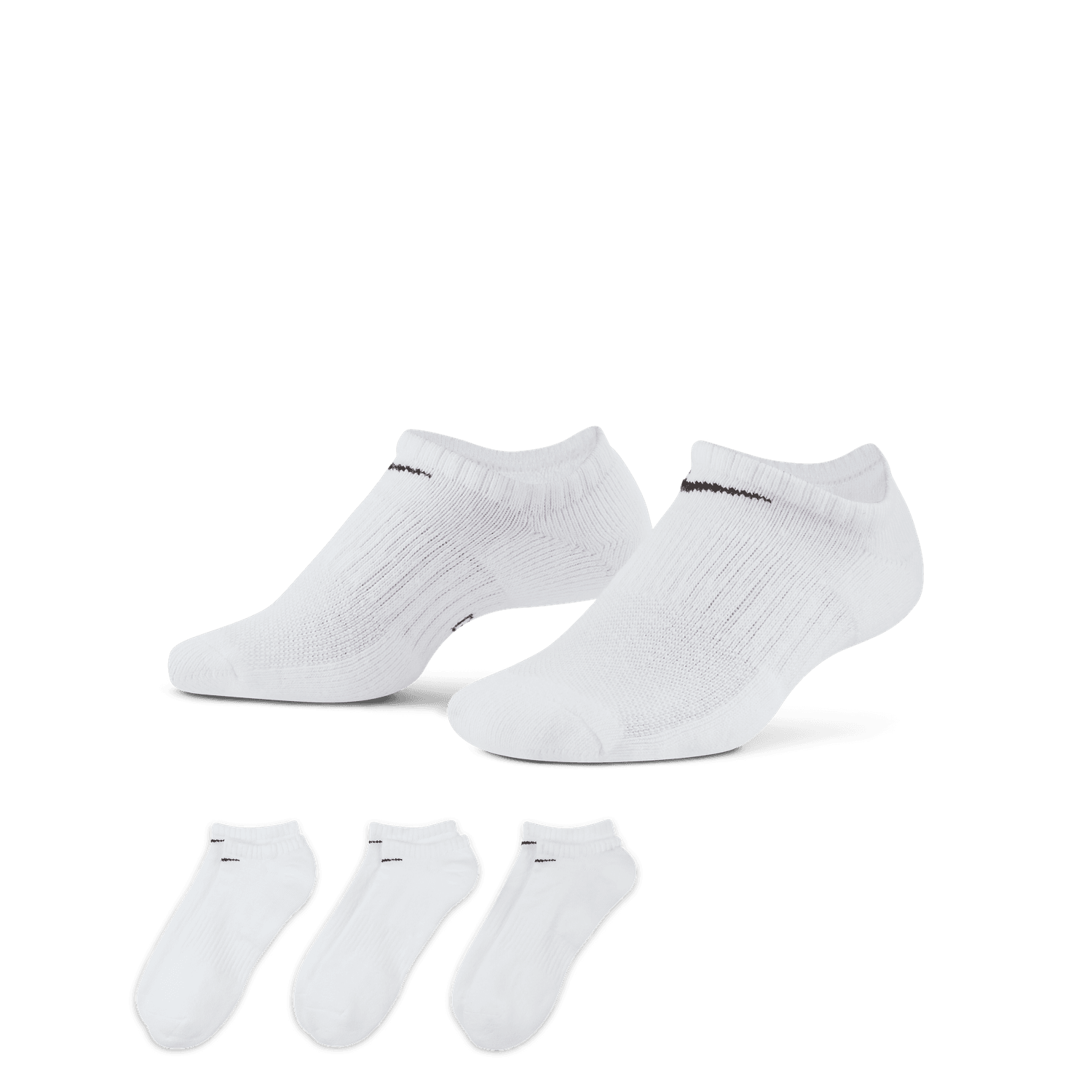 Nike Everyday Cushioned Antrenman No-Show Çorapları 3 Çift