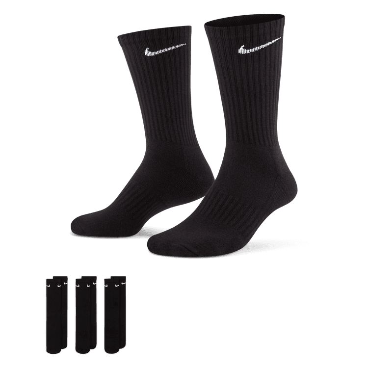 Nike Everyday Cushioned Crew Antrenman Çorabı 3'lü Set