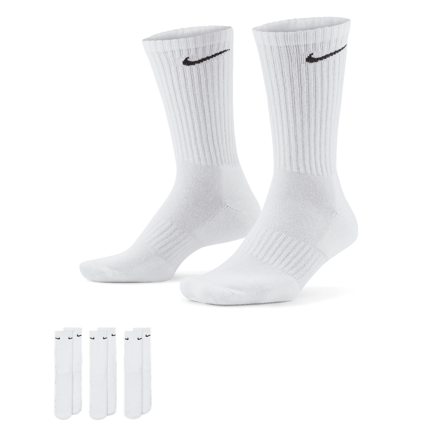 Nike Everyday Cushioned Crew Antrenman Çorabı 3'lü Set