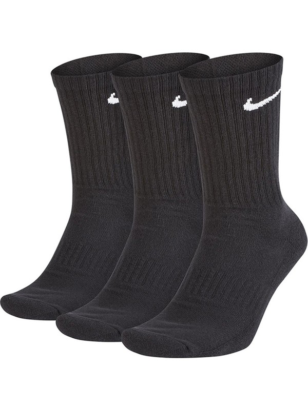 Nike Everyday Lightweight Crew Görünmez Antrenman Çorabı 3'lü Set