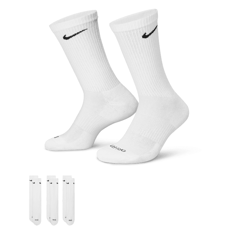 Nike Everyday Plus Cushioned Crew Antrenman Çorabı 3'lü Set