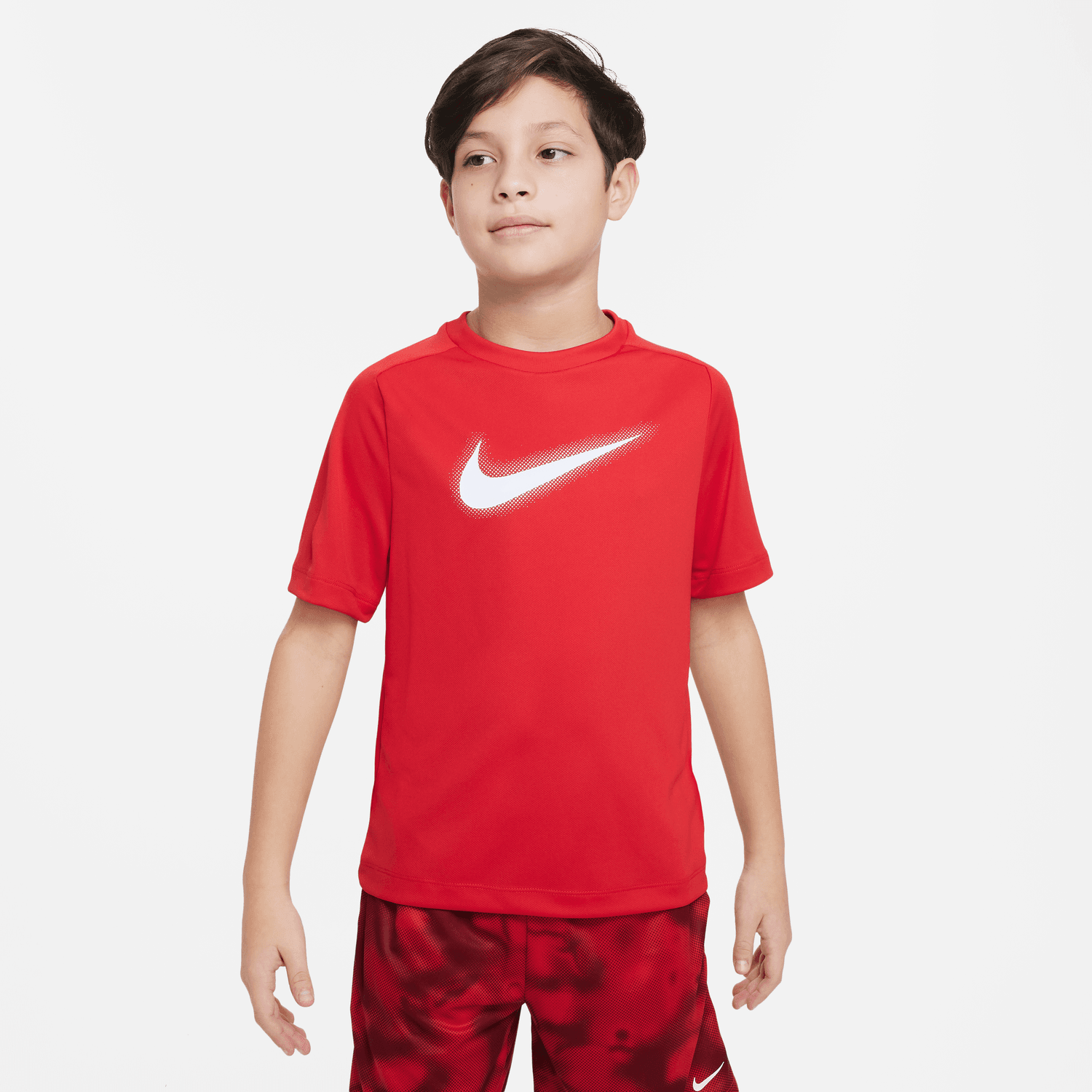 Nike Multi Dri-FIT Grafikli Genç Erkek Çocuk  Antrenman Üstü