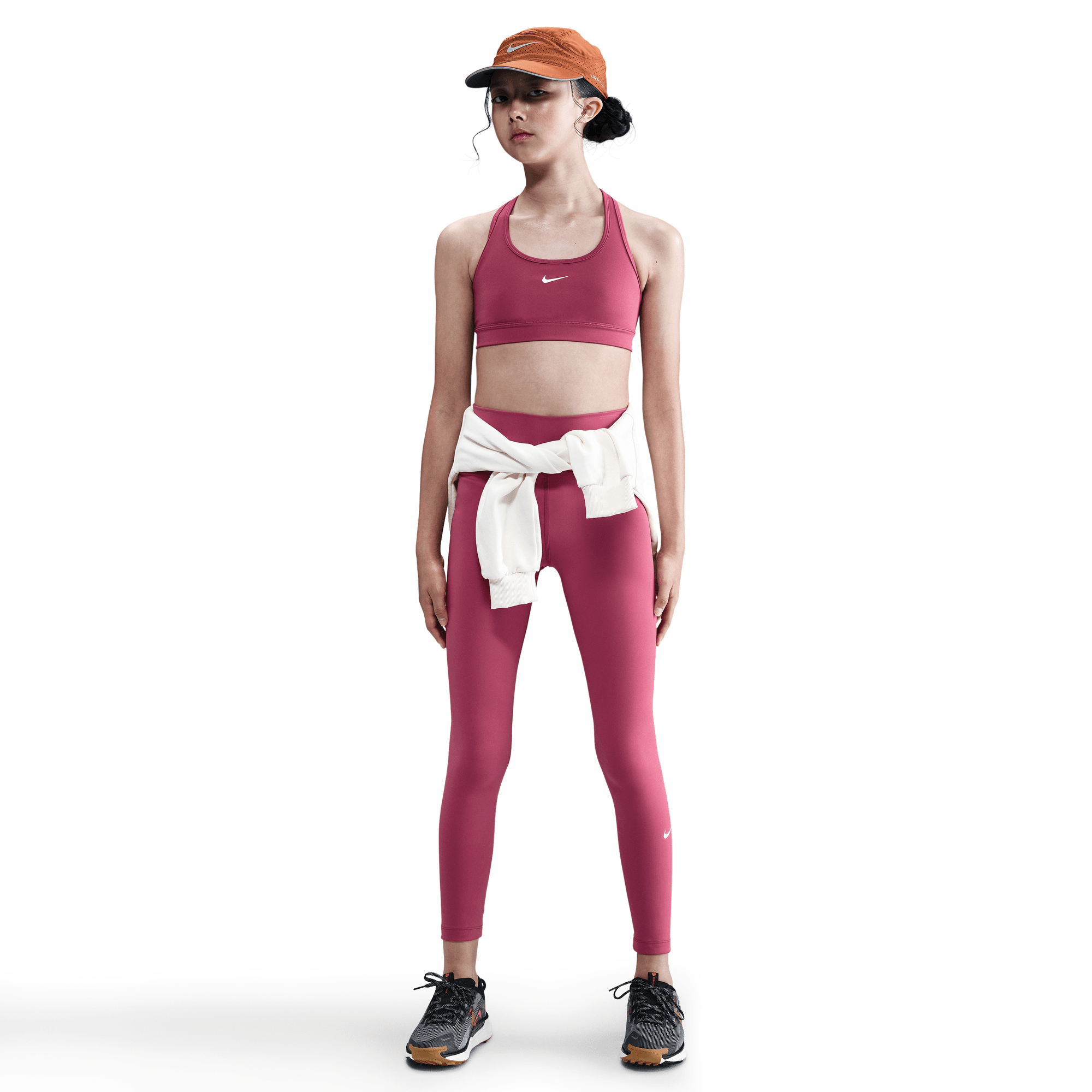 Nike One Dri-FIT Genç Kız Çocuk  Taytı