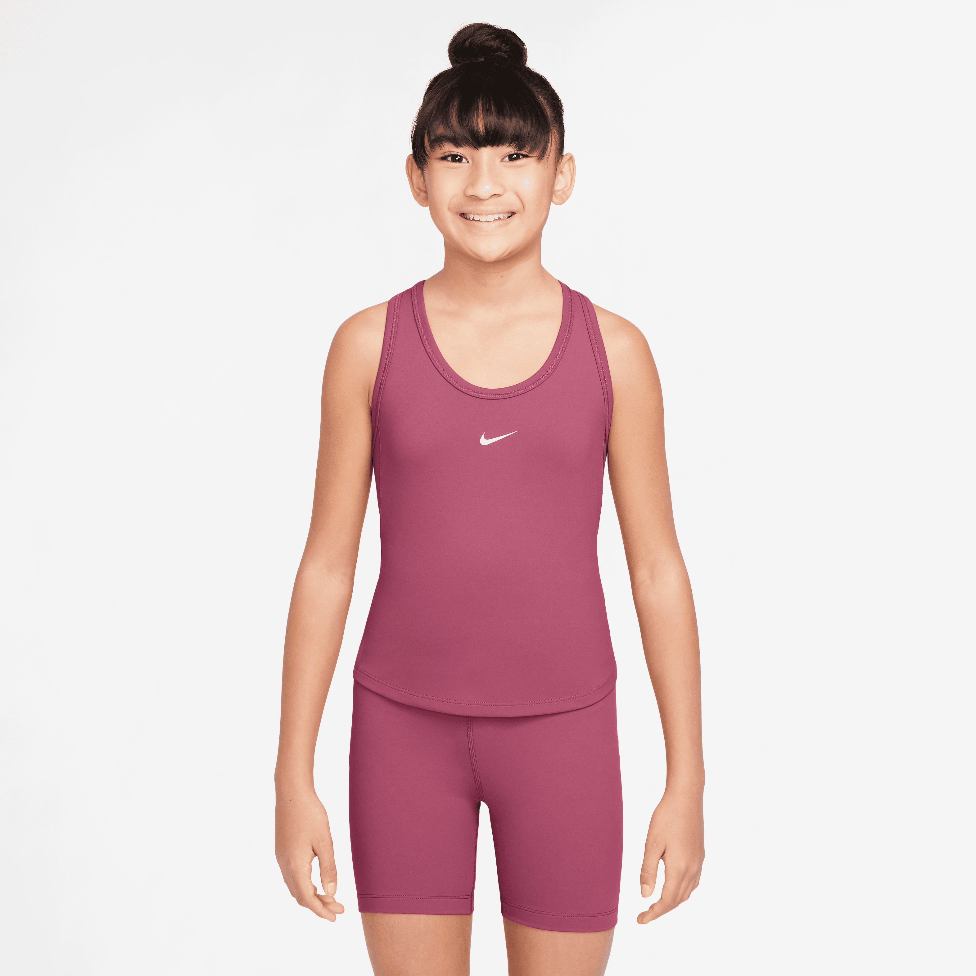 Nike One Fitted Dri-FIT Genç  Kız Çocuk Atleti
