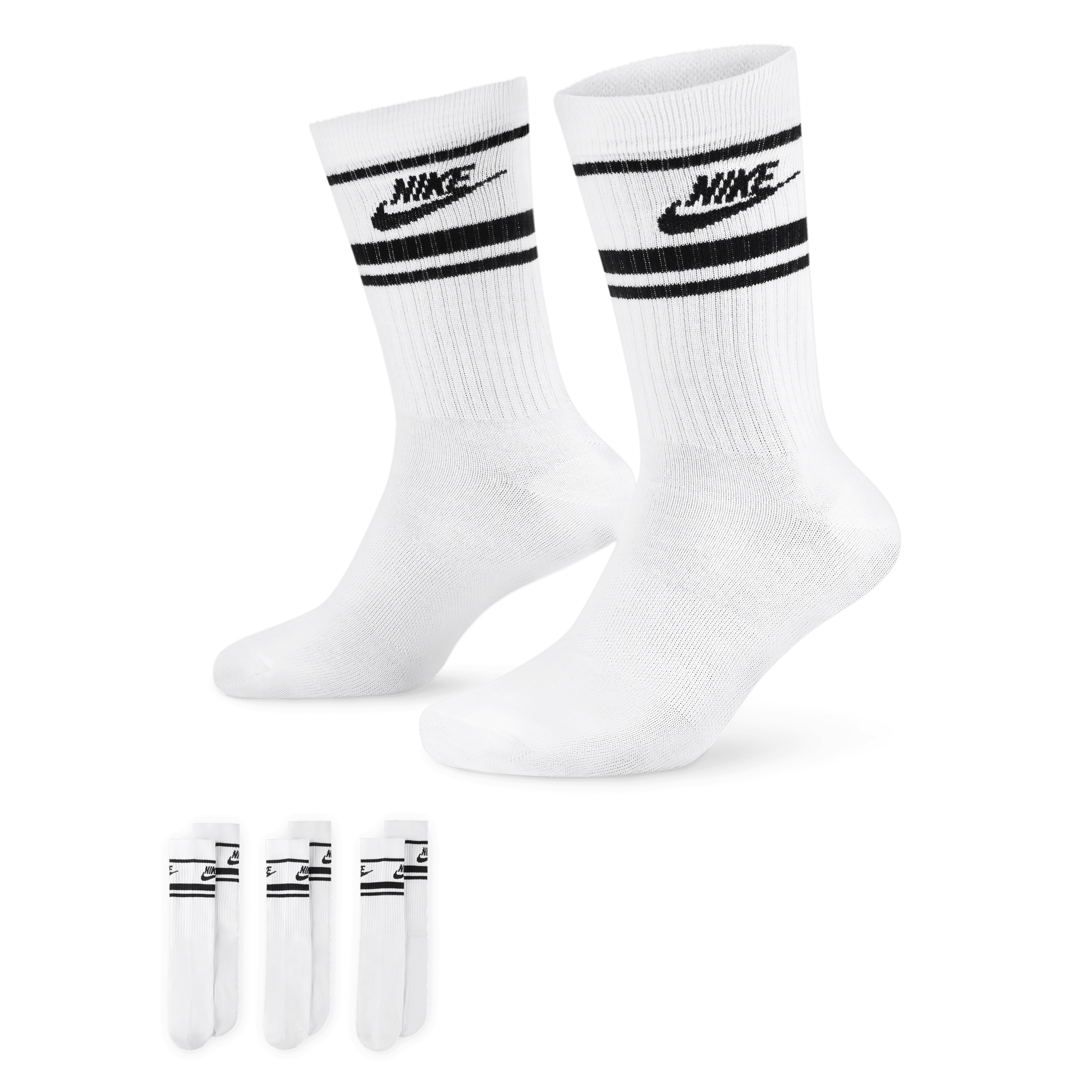 Nike Sportswear Dri-FIT Everyday Essential Crew Çoraplar 3 Çift