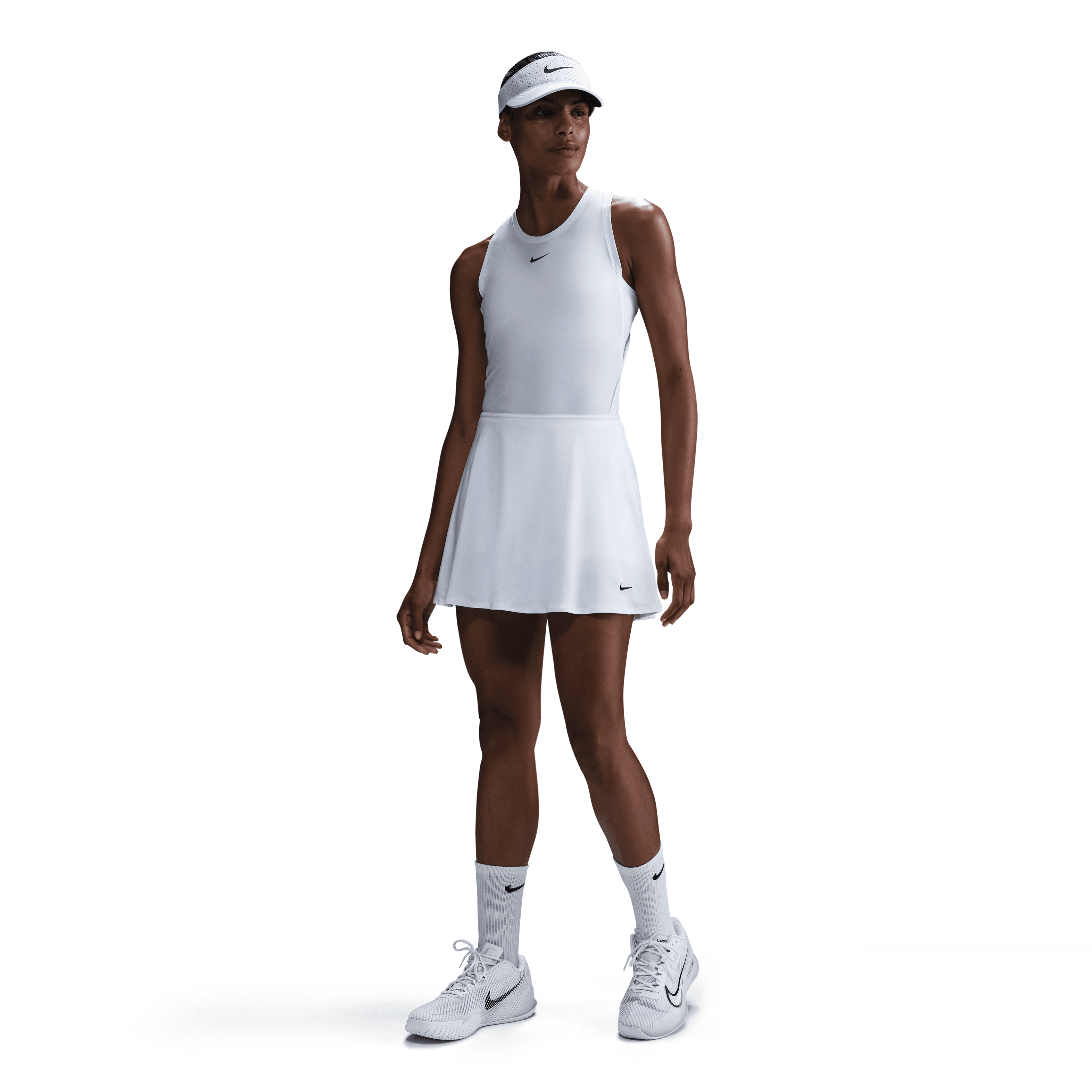 Nike Victory Dri-FIT Normal Belli Fırfırlı Kadın Eteği