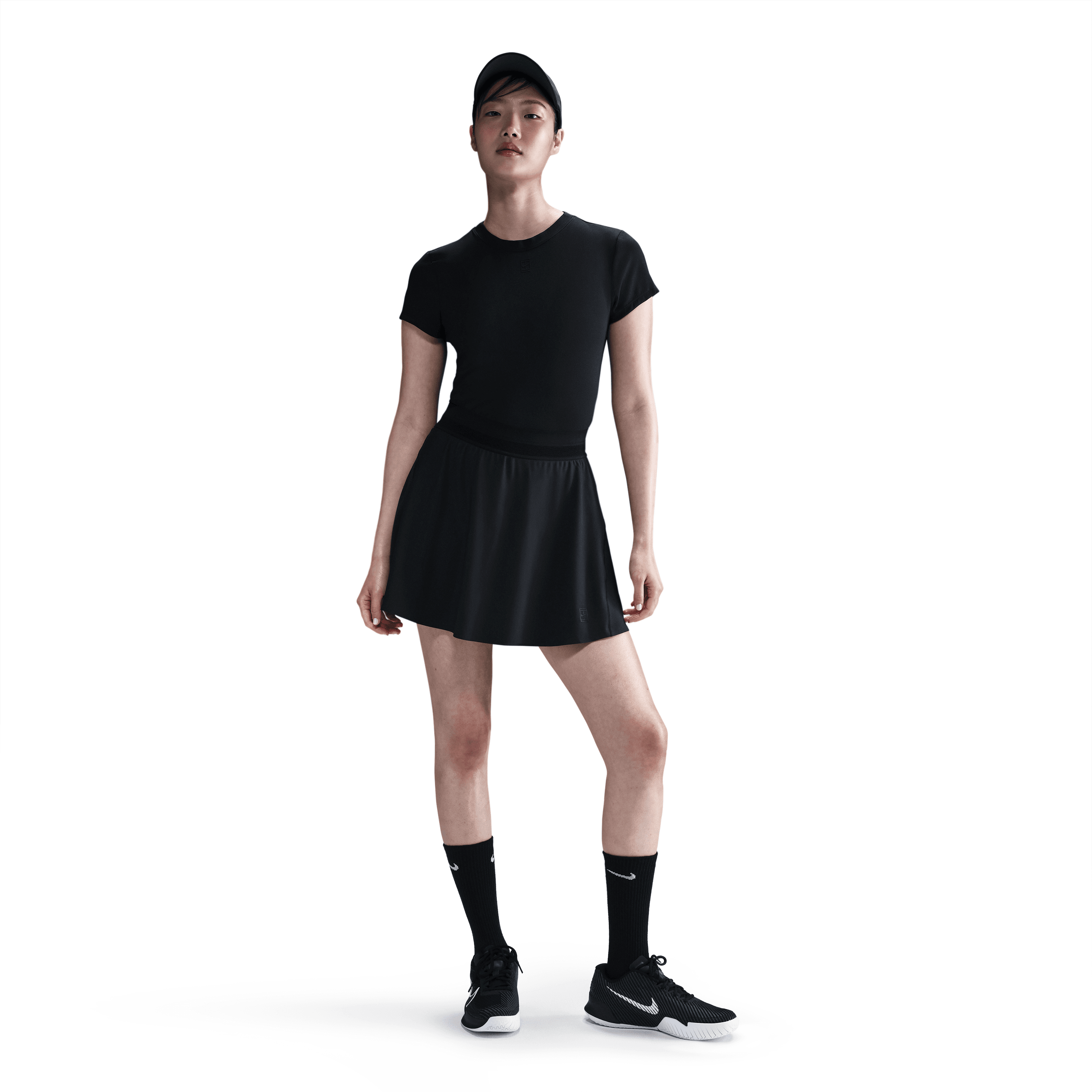 NikeCourt Ace Advantage Dri-FIT Yüksek Belli Kadın Tenis Eteği