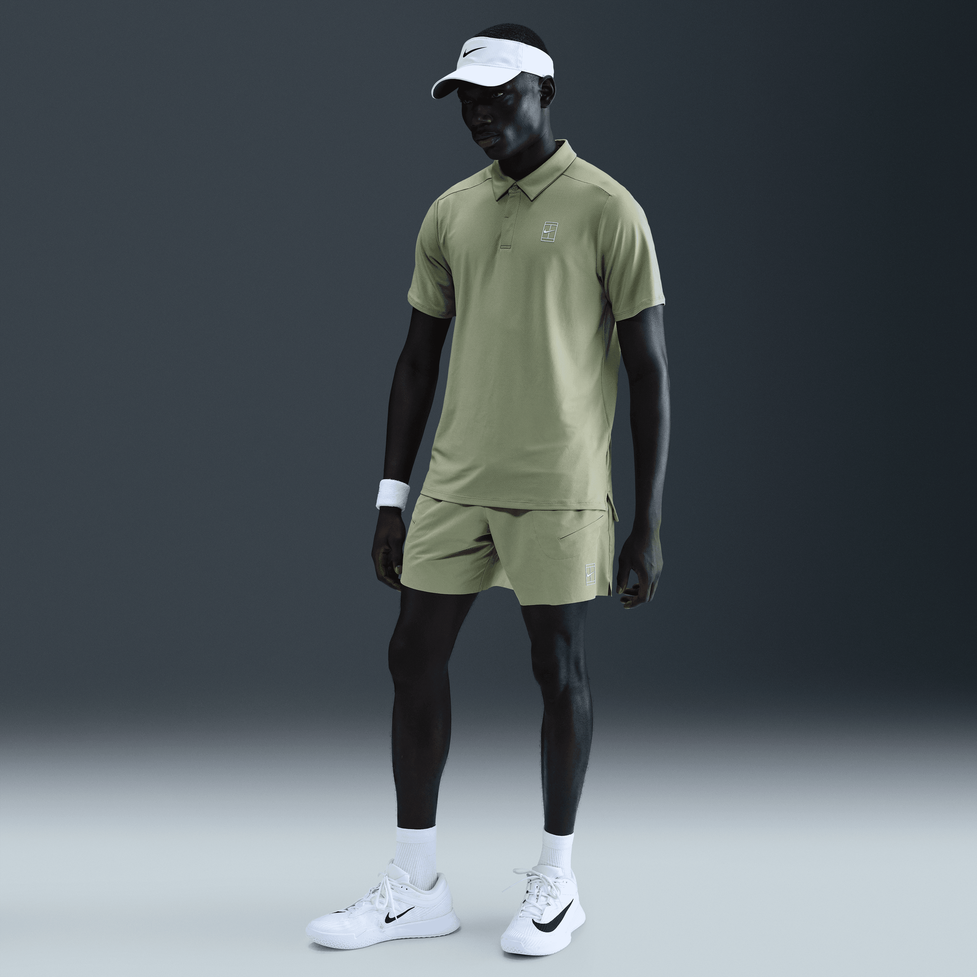 NikeCourt Advantage Dri-FIT 15 cm Erkek Tenis Şortu