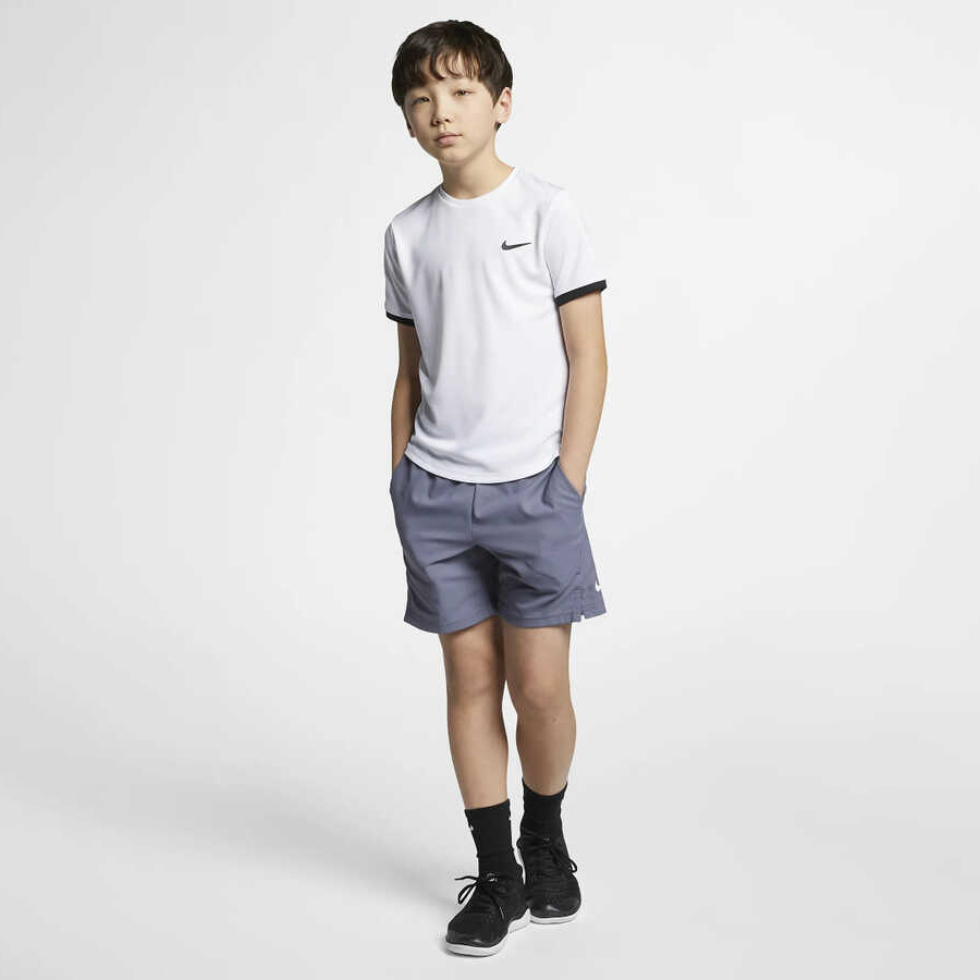 NikeCourt Dri-FIT Erkek Çocuk Tişört
