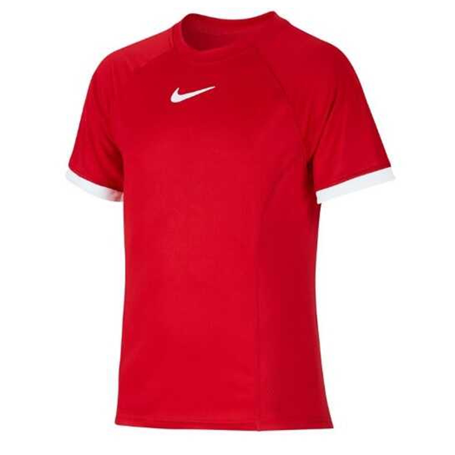 NikeCourt Dri-FIT Genç Erkek Çocuk Tenis Tişörtü