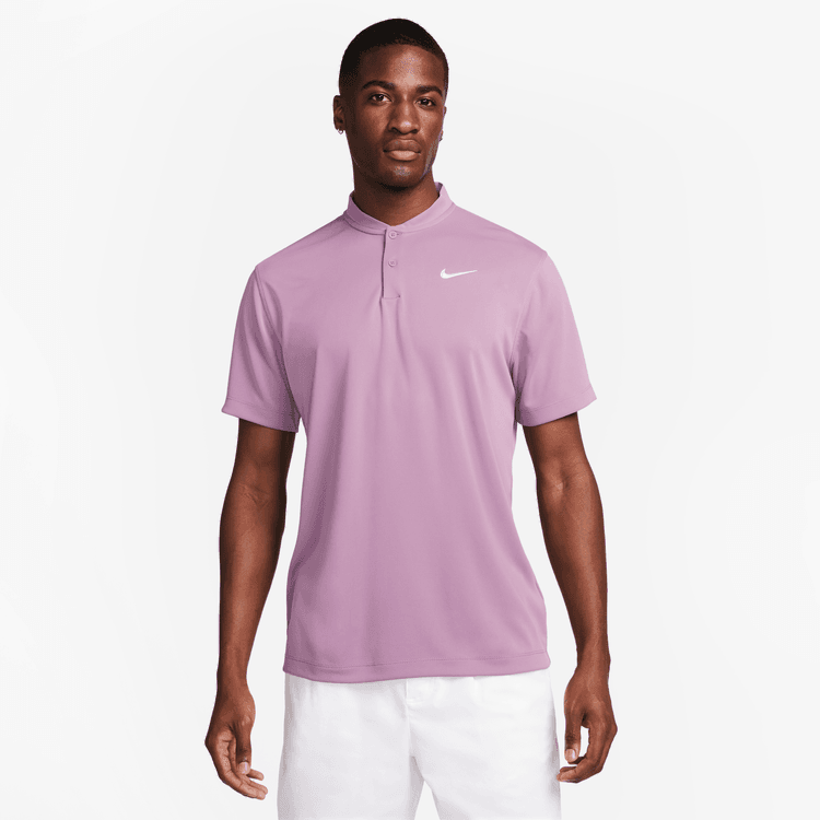 NikeCourt Dri-FIT Polo Blade Solid Erkek Polo Yaka Tişört