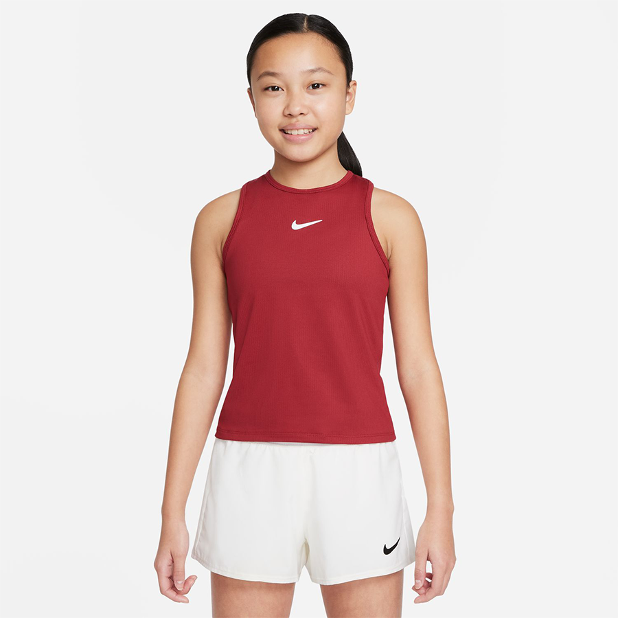 NikeCourt Dri-FIT Victory Genç Kız Çocuk Tenis Üstü