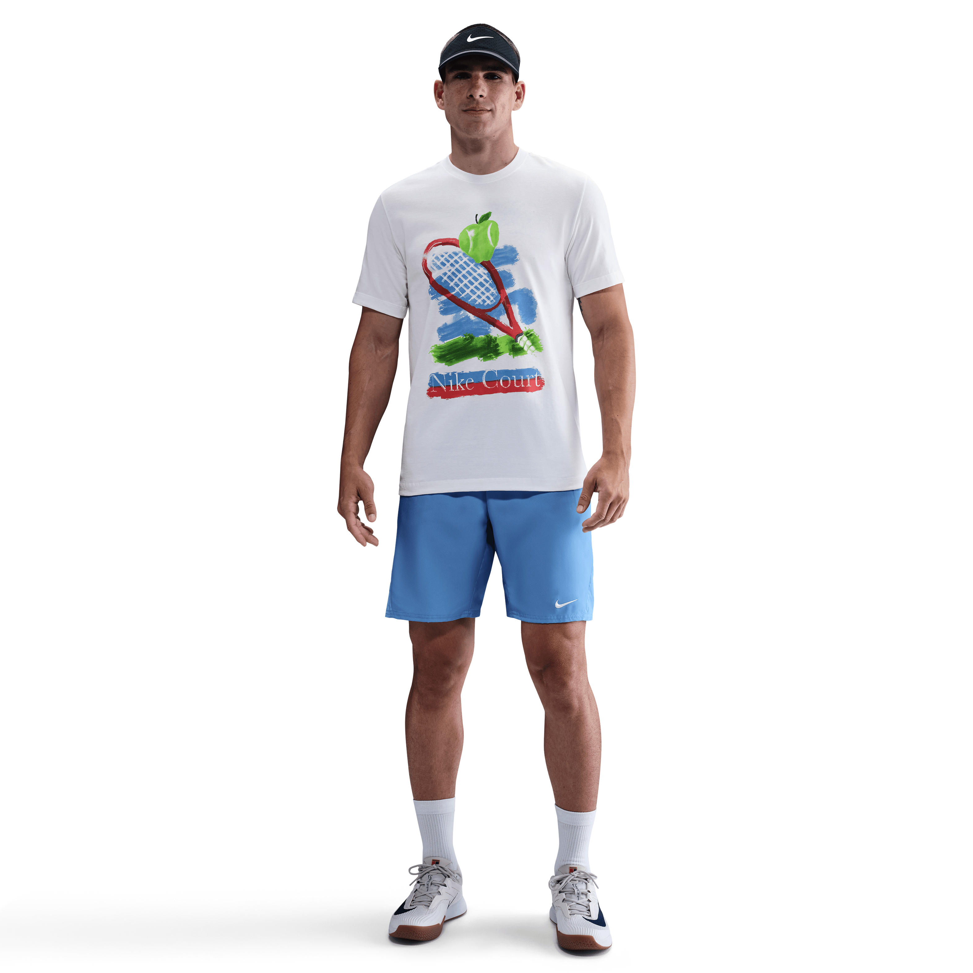 NikeCourt Erkek Tenis Tişörtü
