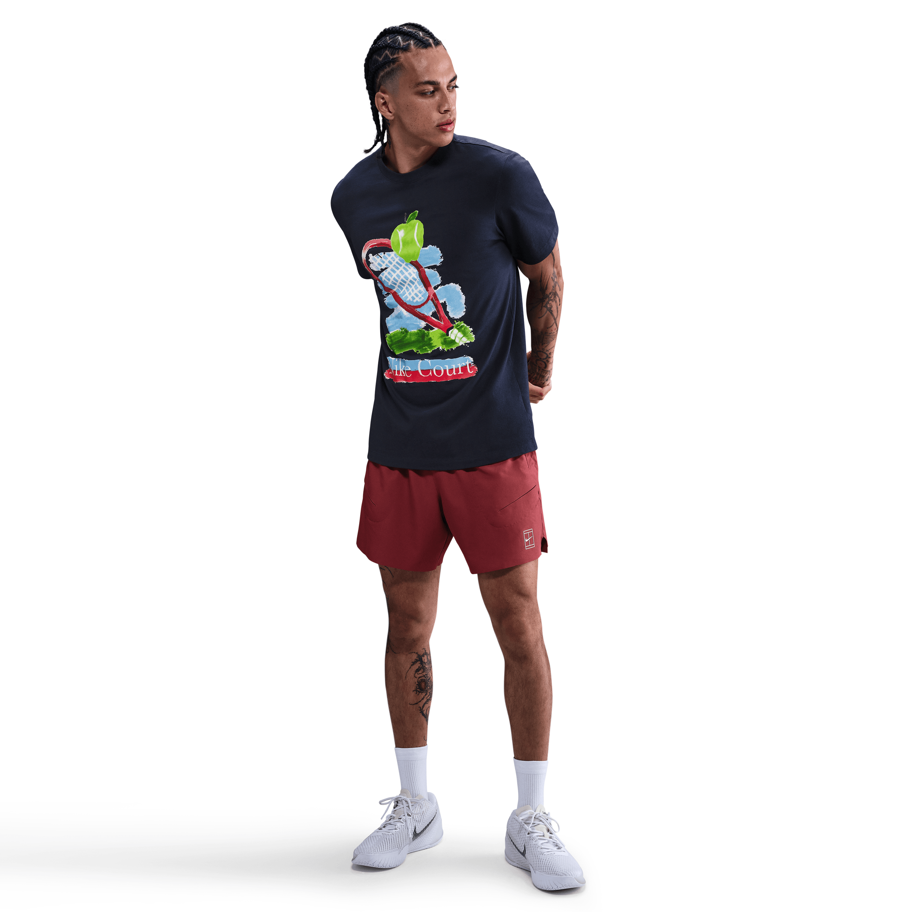 NikeCourt Erkek Tenis Tişörtü