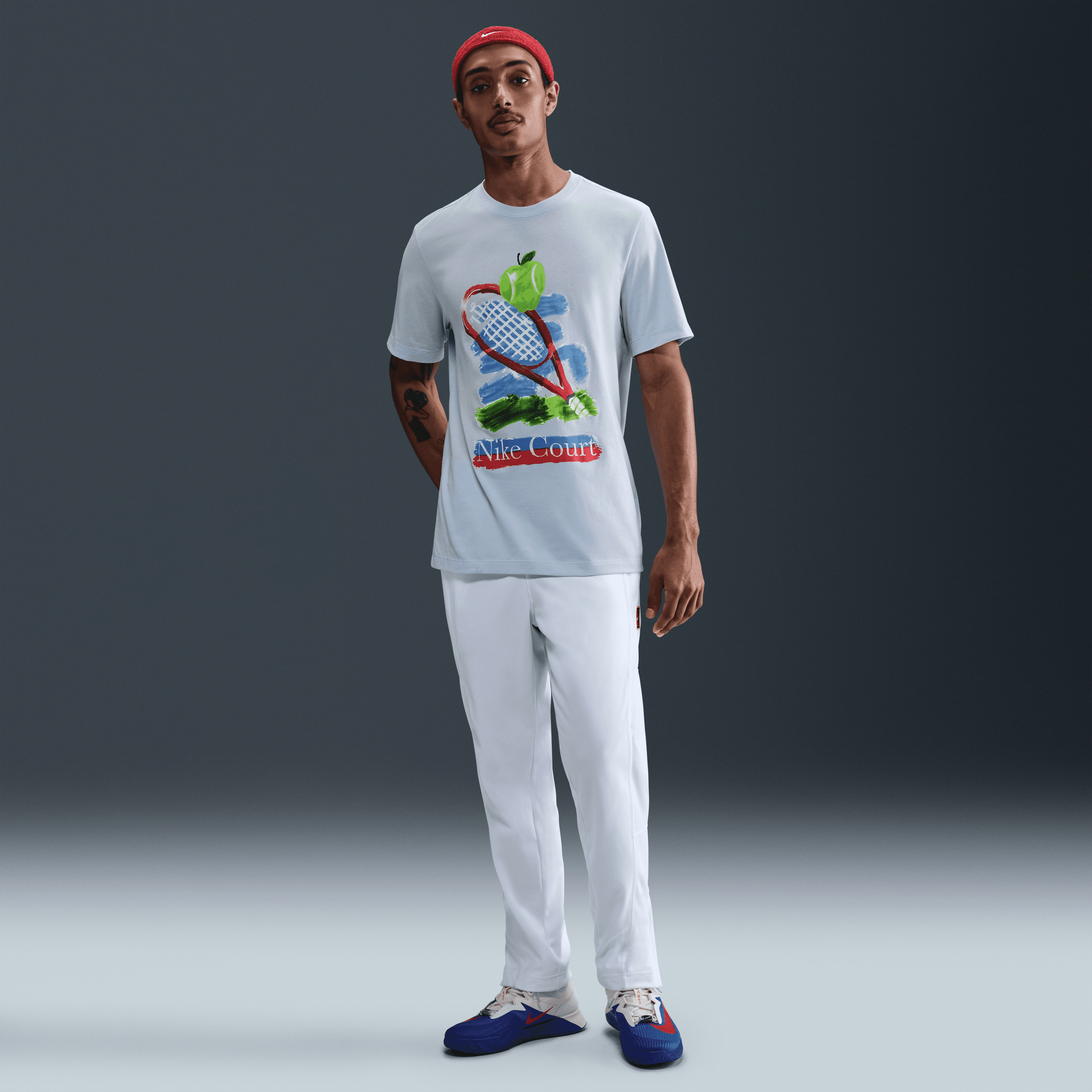 NikeCourt Erkek Tenis Tişörtü