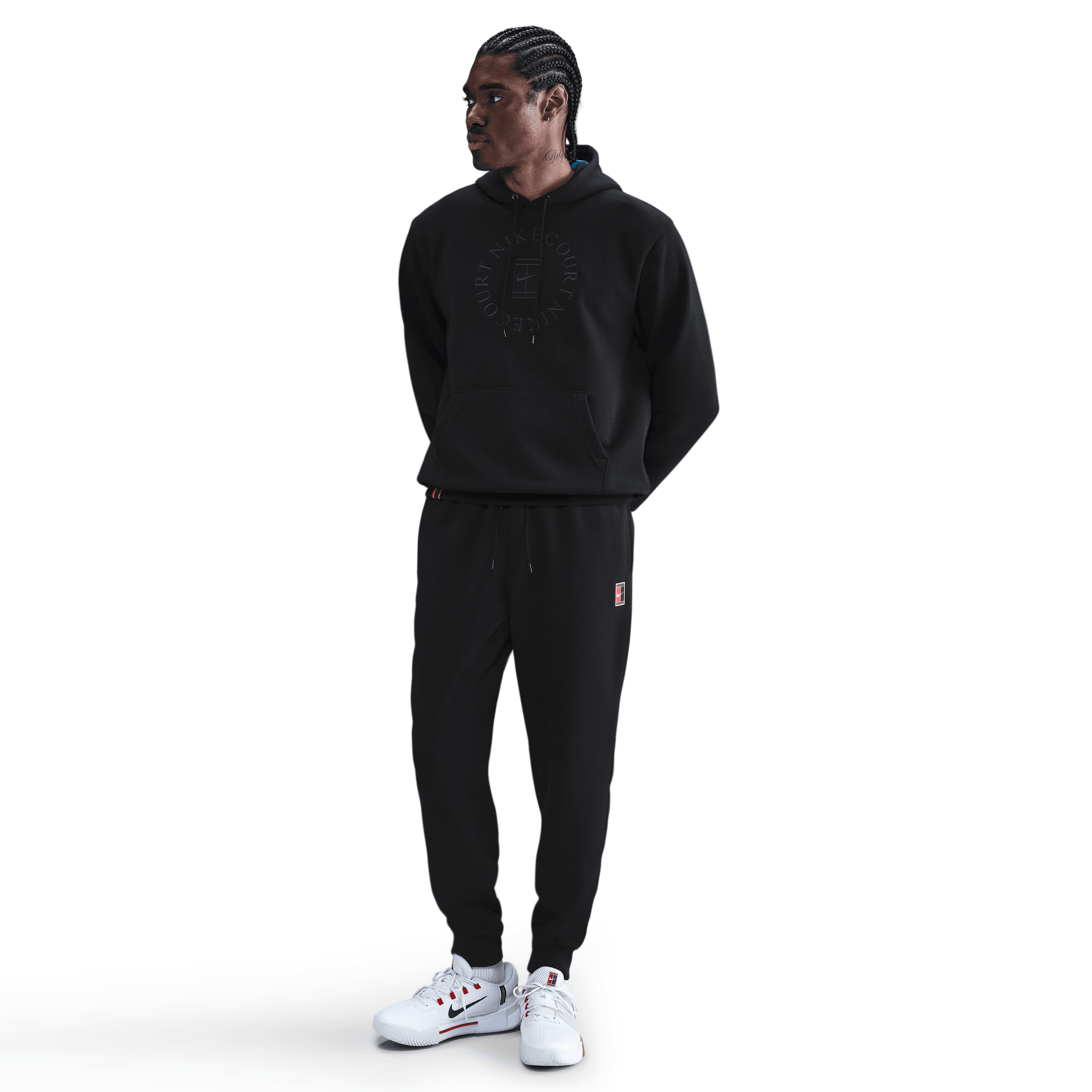 NikeCourt Heritage Dri-FIT Fleece Erkek Tenis Jogger'ı