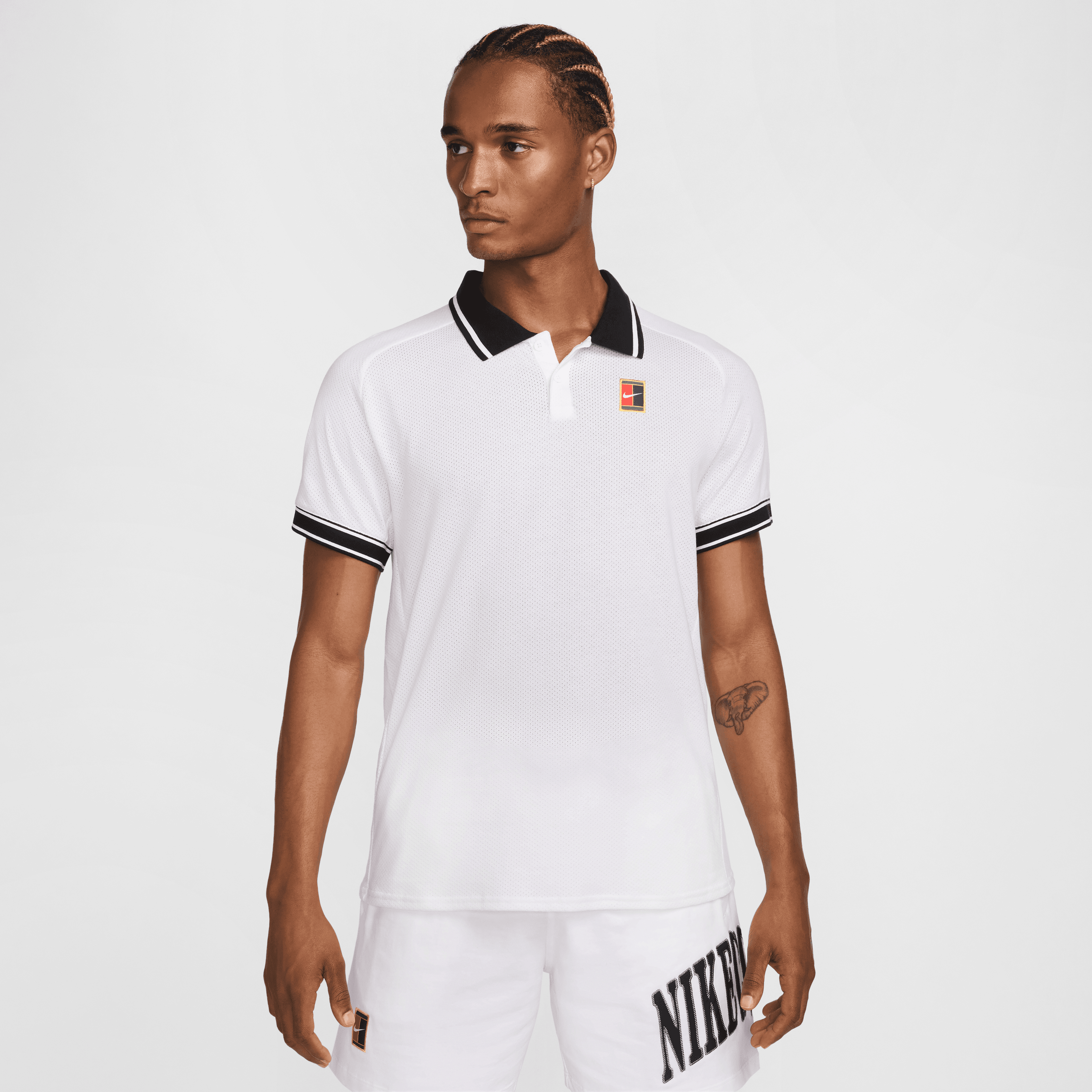NikeCourt Heritage  Erkek Tenis Polo Üst