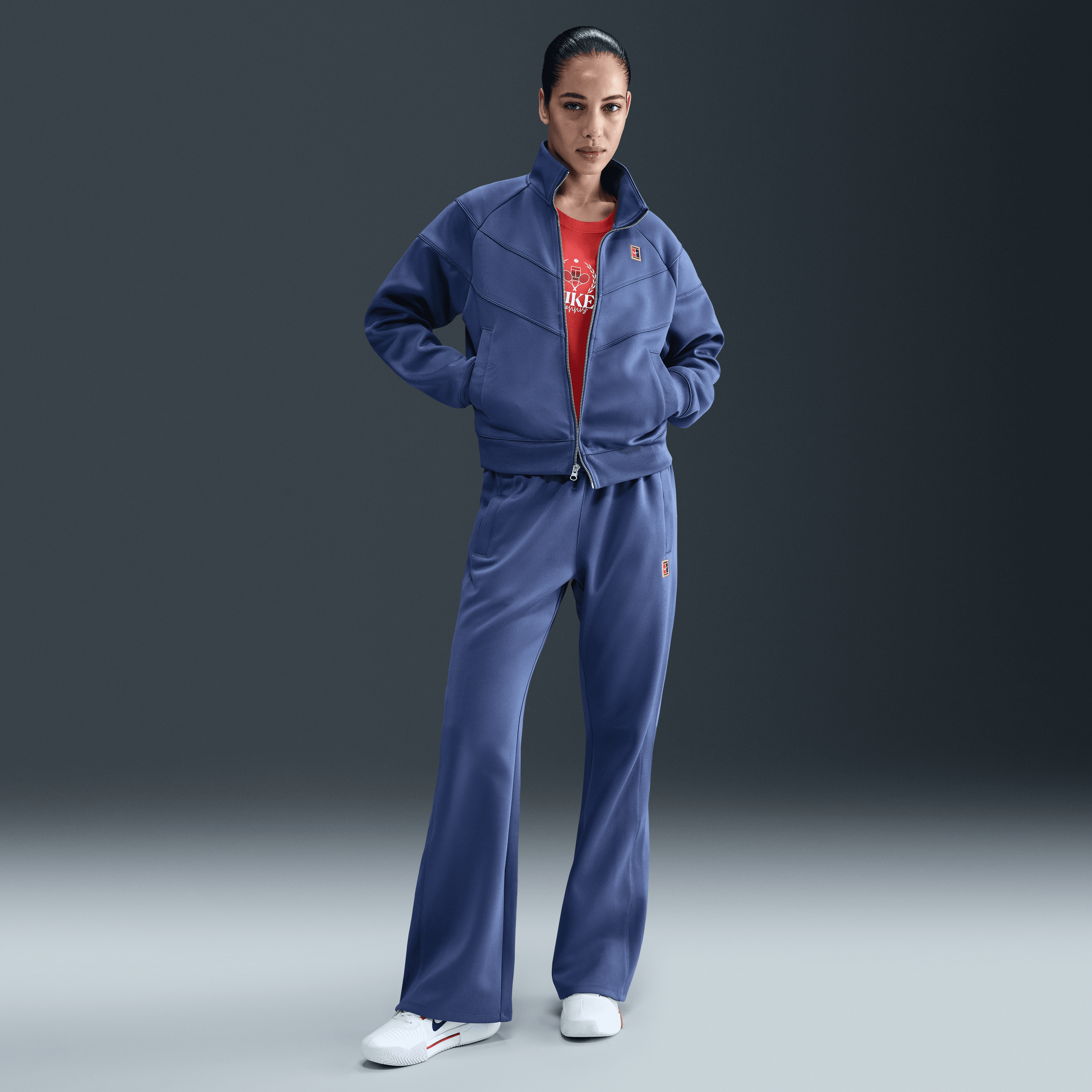 NikeCourt Heritage Windrunner Kadın Tenis Ceketi