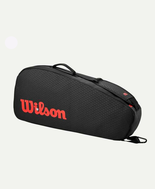 Wilson Tenis Raket Çantası Clash V3 3PK BLACK/Infrared