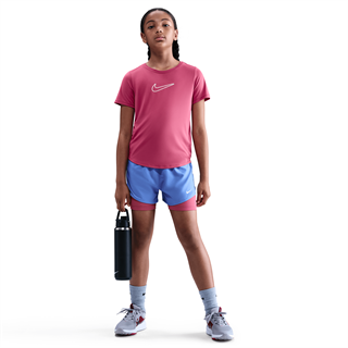 Nike One Fitted Dri-FIT Kısa Kollu Genç  Kız Çocuk Üstü