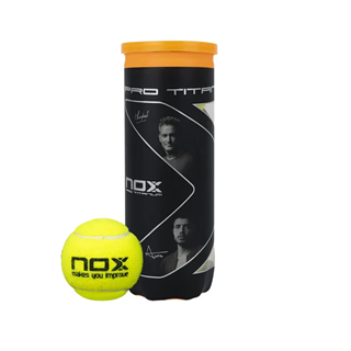 TUBES OF 3 PRO TITANIUM BALLS
