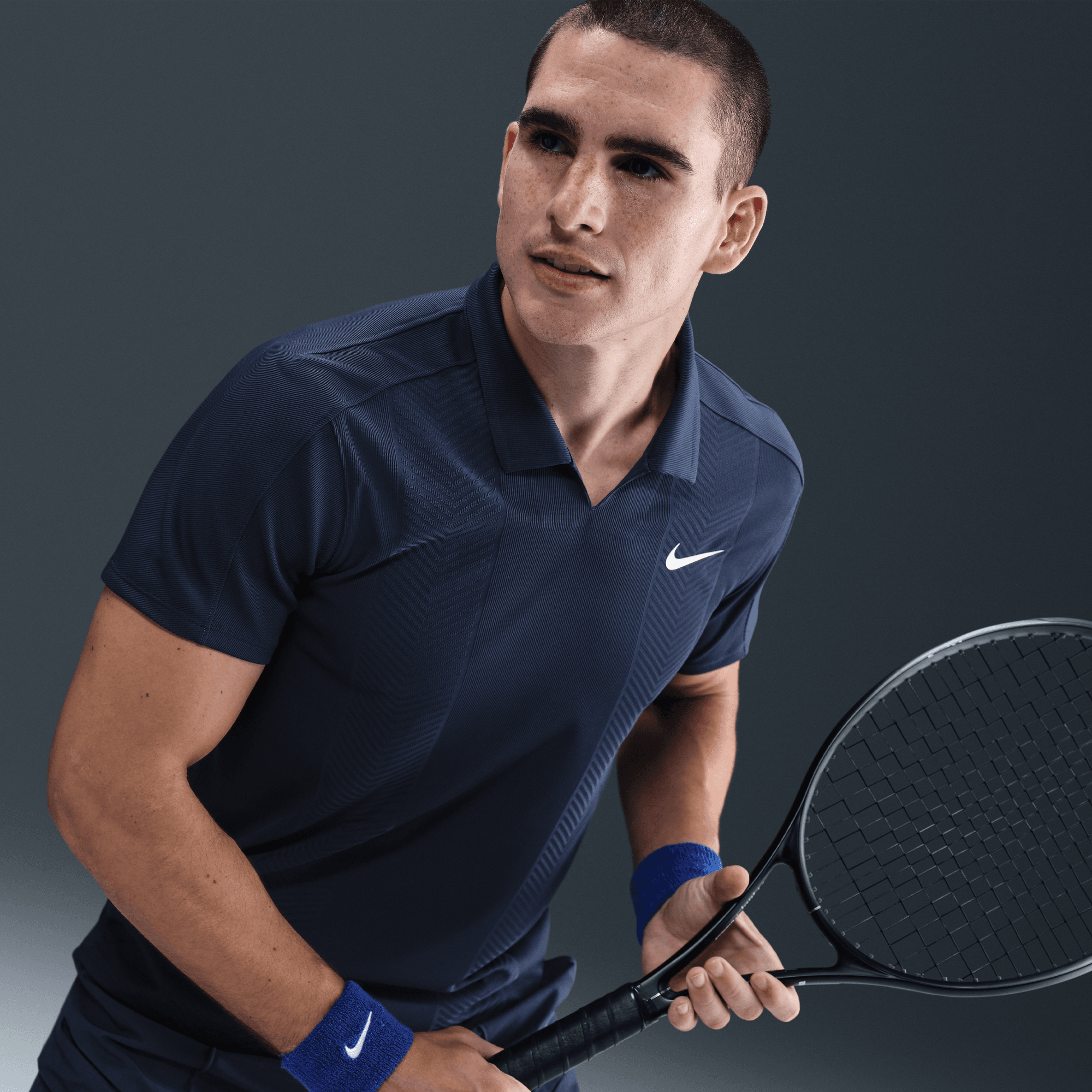 NikeCourt Slam Men's Dri-FIT ADV Tennis Polo