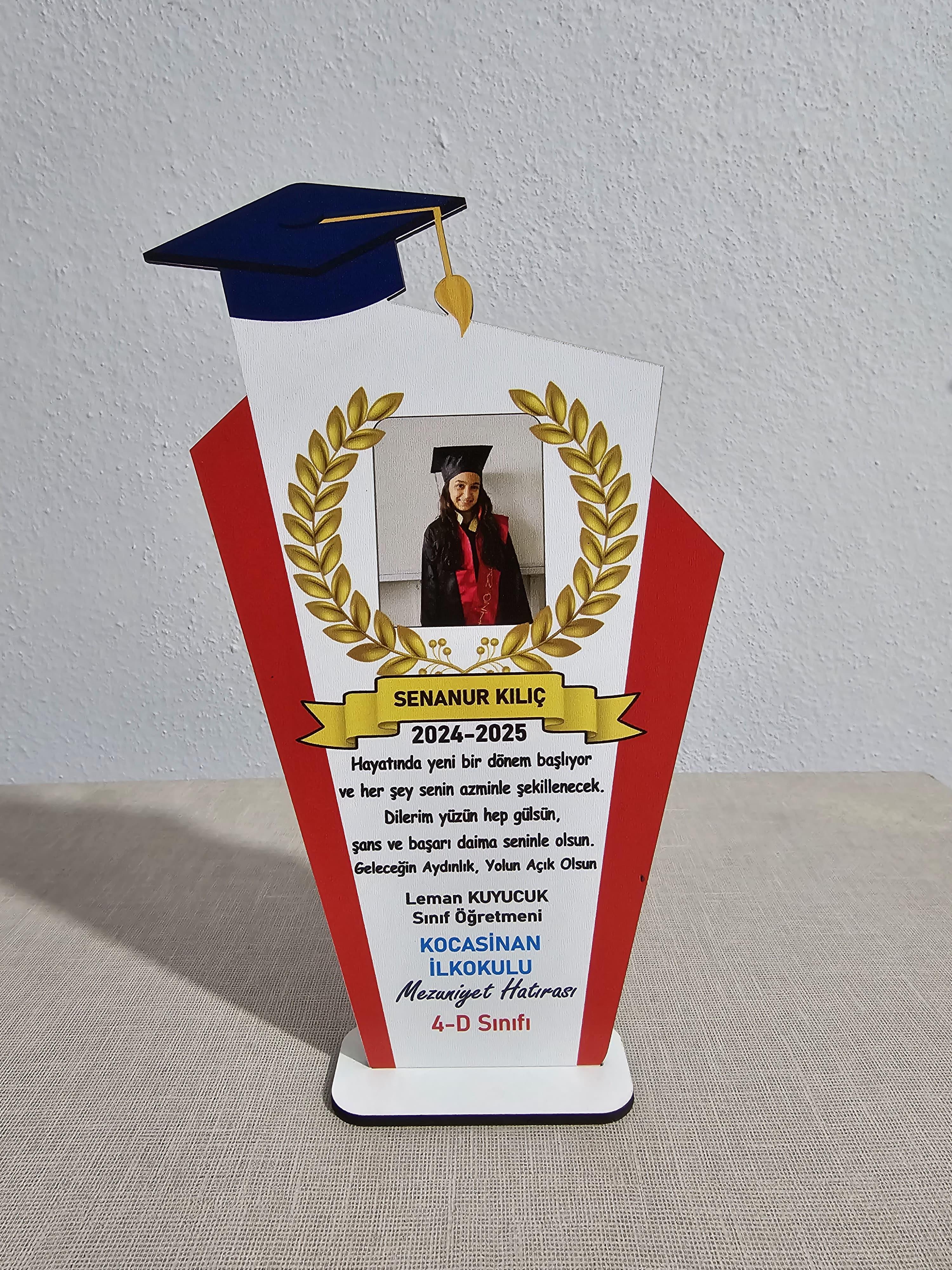 Ahşap Resimli Plaket